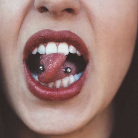The Top Sexual Piercings - Tongue